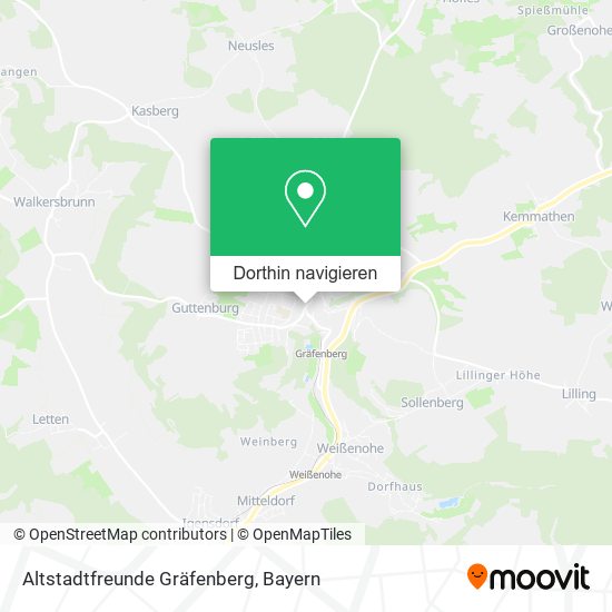 Altstadtfreunde Gräfenberg Karte