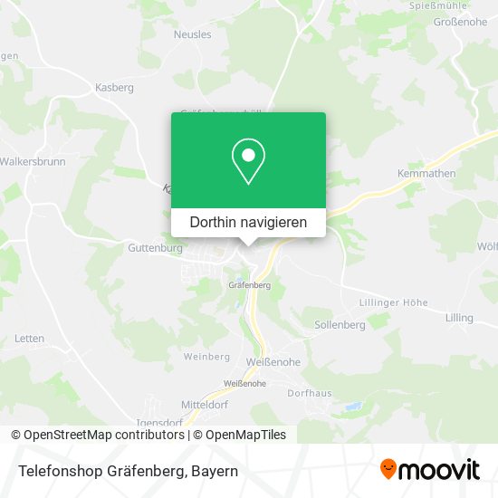 Telefonshop Gräfenberg Karte