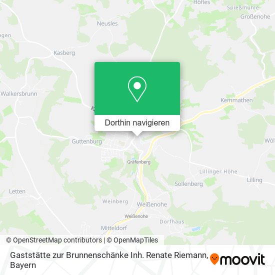 Gaststätte zur Brunnenschänke Inh. Renate Riemann Karte