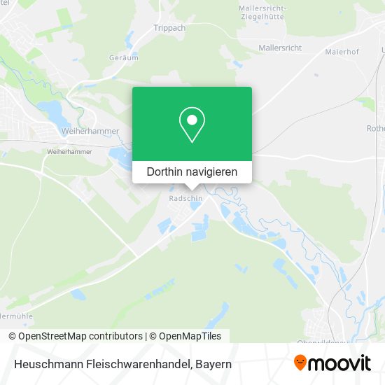 Heuschmann Fleischwarenhandel Karte