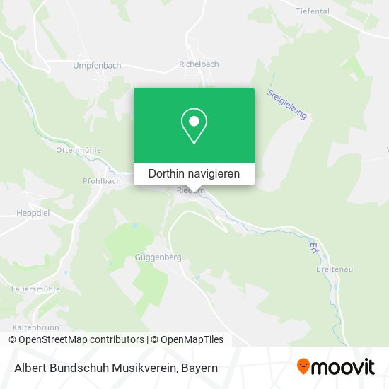 Albert Bundschuh Musikverein Karte