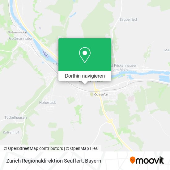 Zurich Regionaldirektion Seuffert Karte