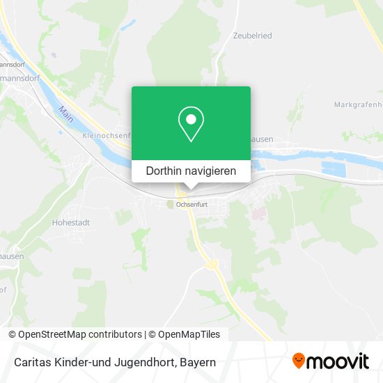 Caritas Kinder-und Jugendhort Karte