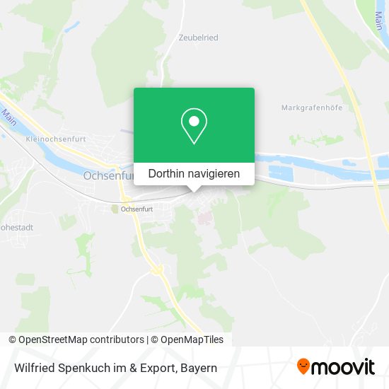Wilfried Spenkuch im & Export Karte