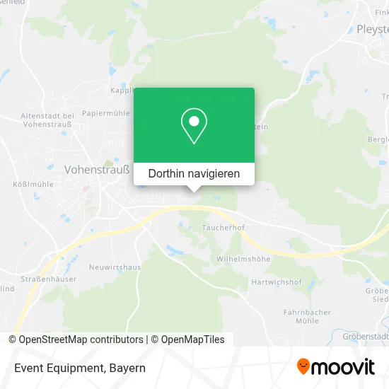 Event Equipment Karte