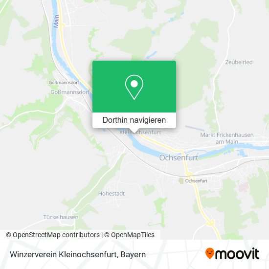 Winzerverein Kleinochsenfurt Karte