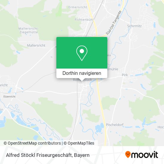 Alfred Stöckl Friseurgeschäft Karte