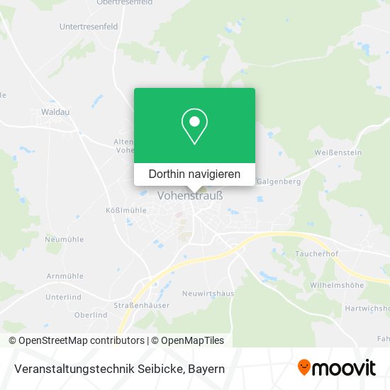 Veranstaltungstechnik Seibicke Karte