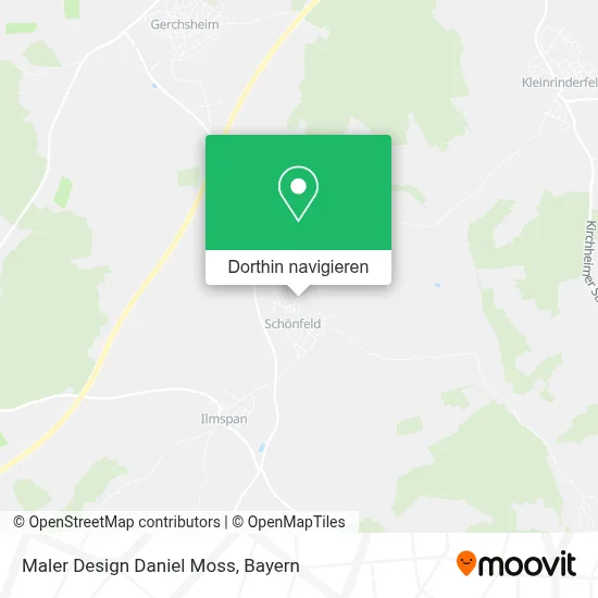 Maler Design Daniel Moss Karte