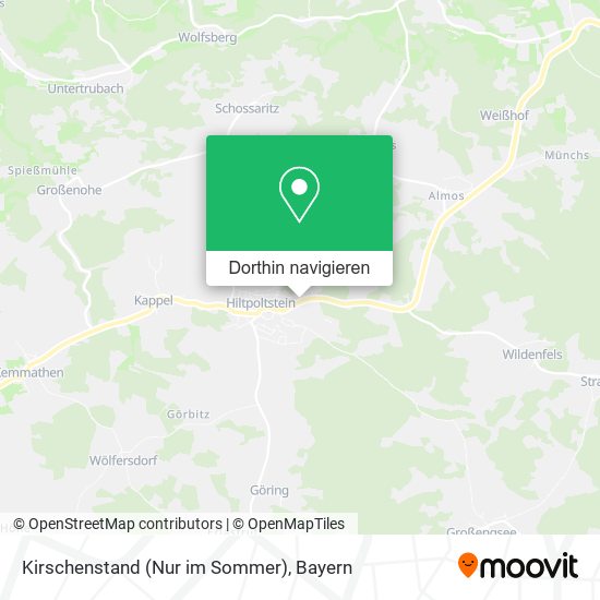 Kirschenstand (Nur im Sommer) Karte