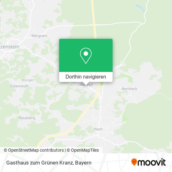 Gasthaus zum Grünen Kranz Karte