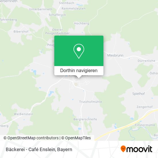 Bäckerei - Café Enslein Karte