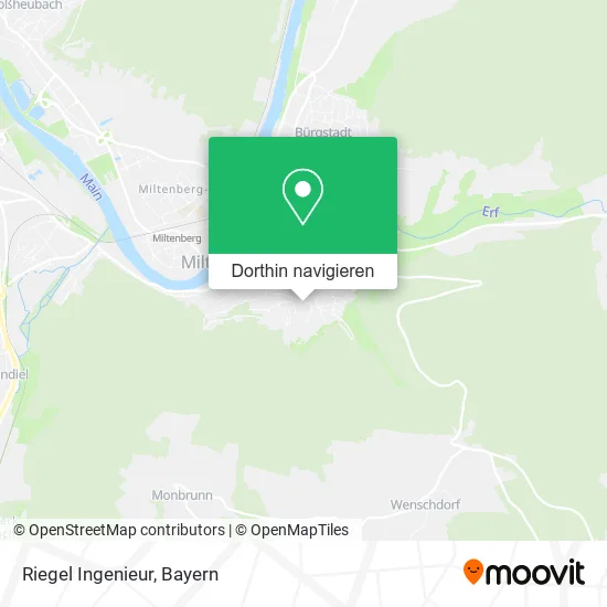 Riegel Ingenieur Karte