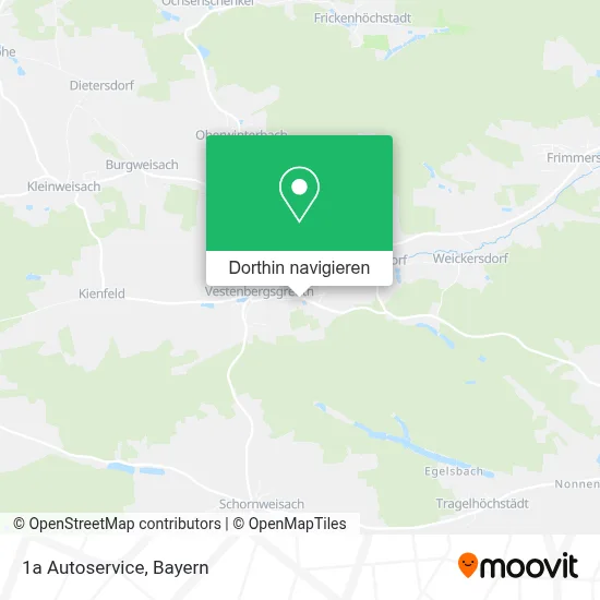 1a Autoservice Karte