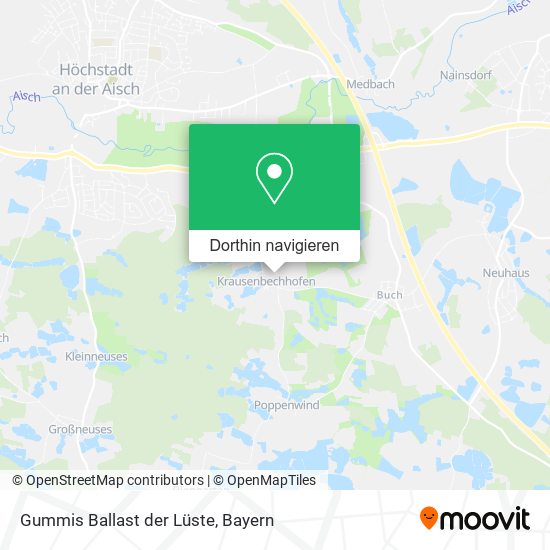 Gummis Ballast der Lüste Karte