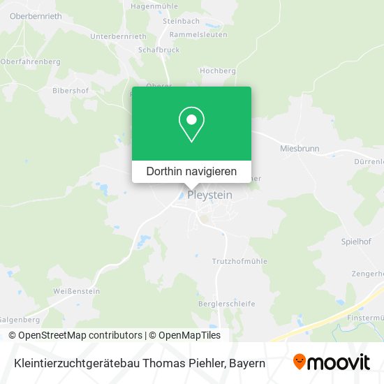 Kleintierzuchtgerätebau Thomas Piehler Karte