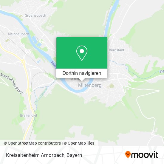 Kreisaltenheim Amorbach Karte