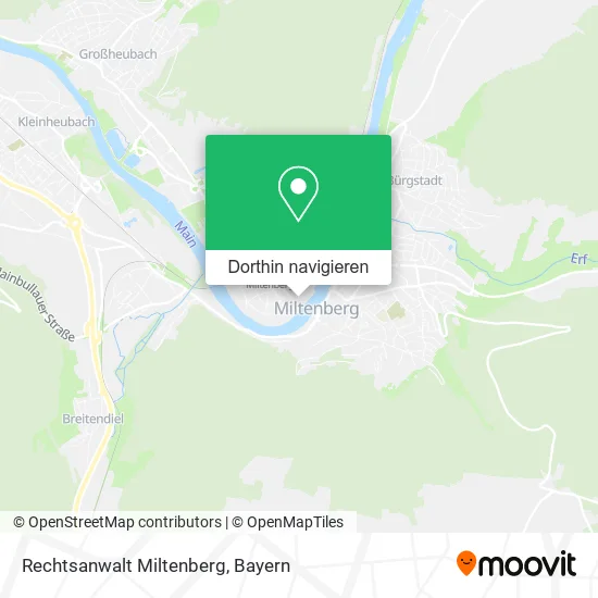 Rechtsanwalt Miltenberg Karte