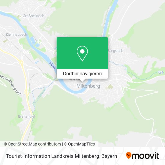 Tourist-Information Landkreis Miltenberg Karte