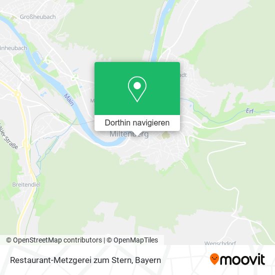 Restaurant-Metzgerei zum Stern Karte