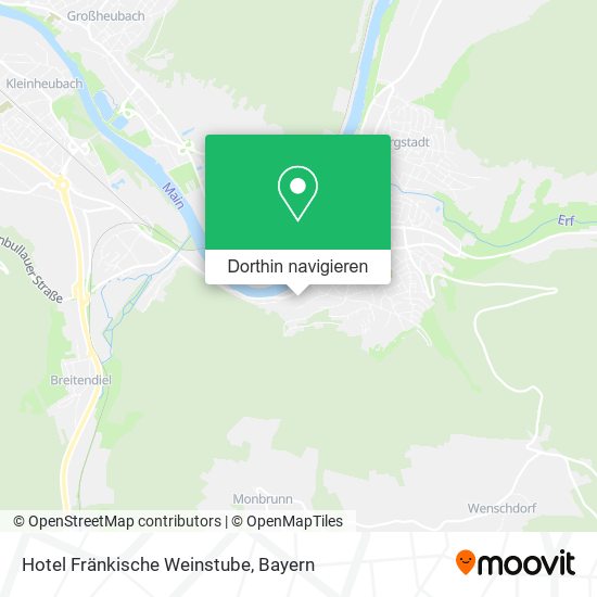Hotel Fränkische Weinstube Karte