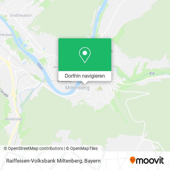 Raiffeisen-Volksbank Miltenberg Karte