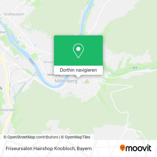Friseursalon Hairshop Knobloch Karte