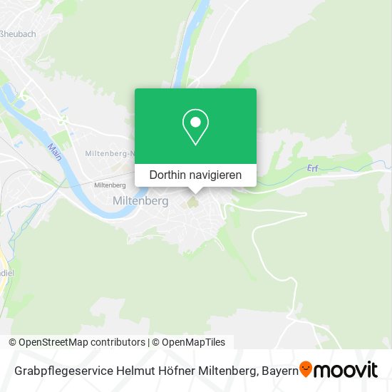 Grabpflegeservice Helmut Höfner Miltenberg Karte