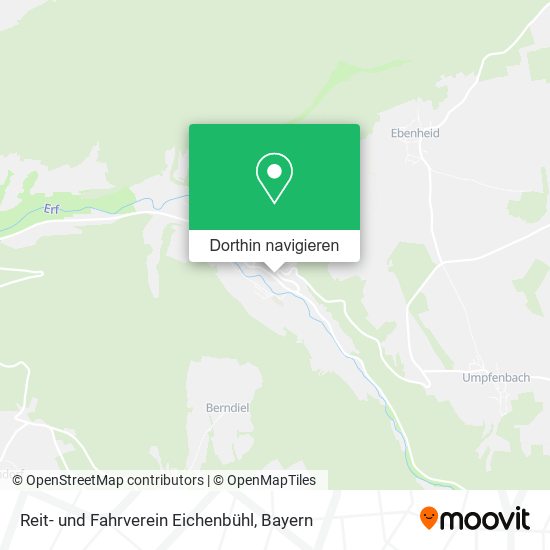 Reit- und Fahrverein Eichenbühl Karte