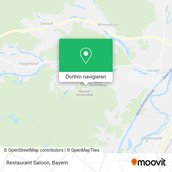 Restaurant Saloon Karte