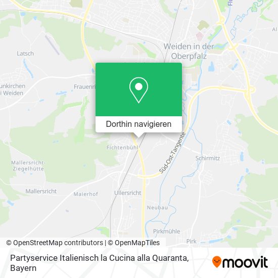 Partyservice Italienisch la Cucina alla Quaranta Karte