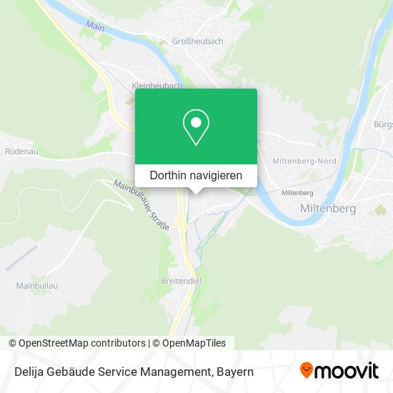 Delija Gebäude Service Management Karte