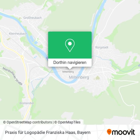 Praxis für Logopädie Franziska Haas Karte