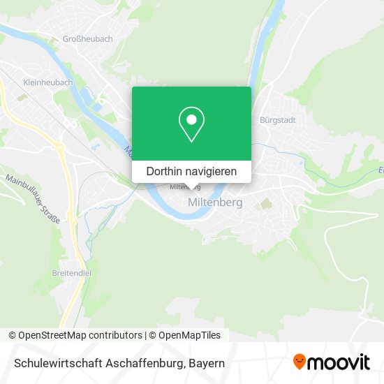 Schulewirtschaft Aschaffenburg Karte