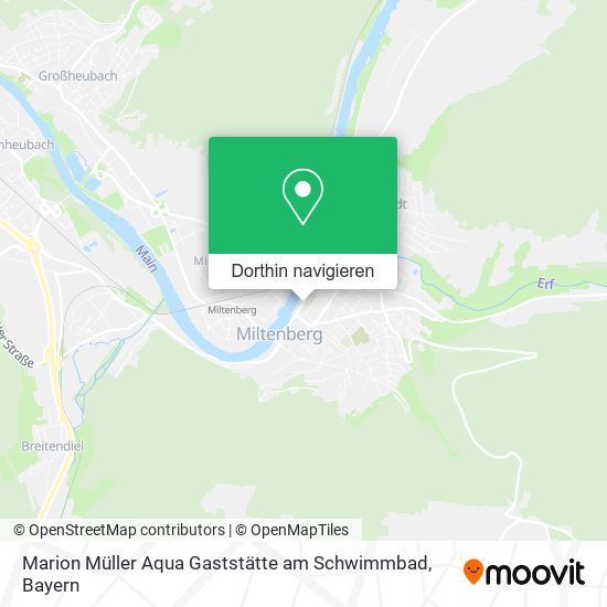 Marion Müller Aqua Gaststätte am Schwimmbad Karte