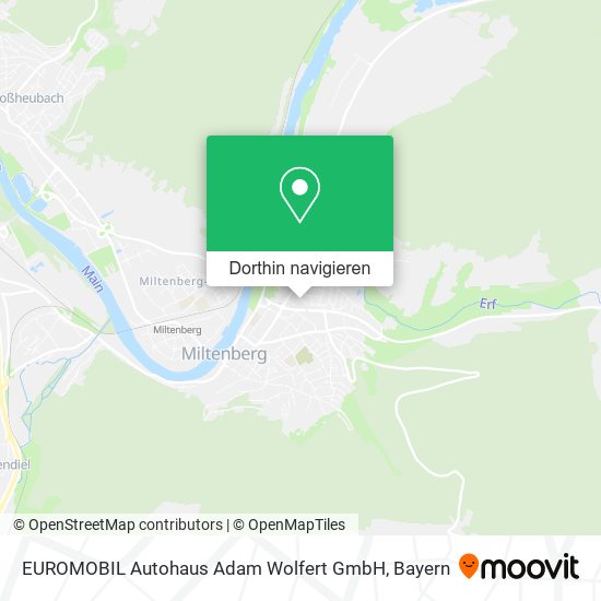 EUROMOBIL Autohaus Adam Wolfert GmbH Karte