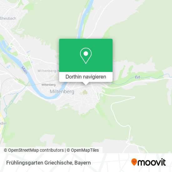 Frühlingsgarten Griechische Karte
