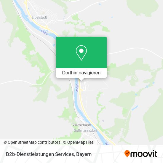 B2b-Dienstleistungen Services Karte