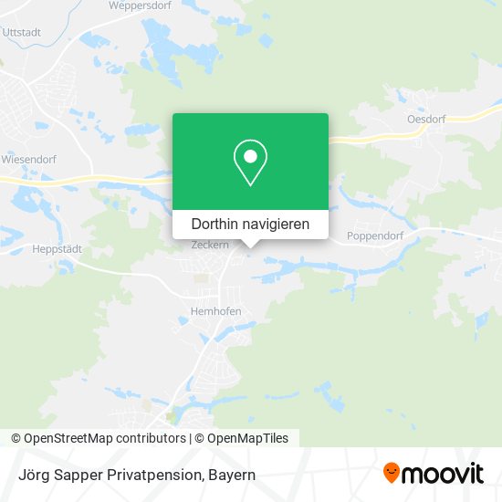 Jörg Sapper Privatpension Karte