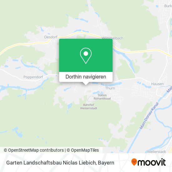 Garten Landschaftsbau Niclas Liebich Karte