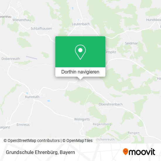Grundschule Ehrenbürg Karte
