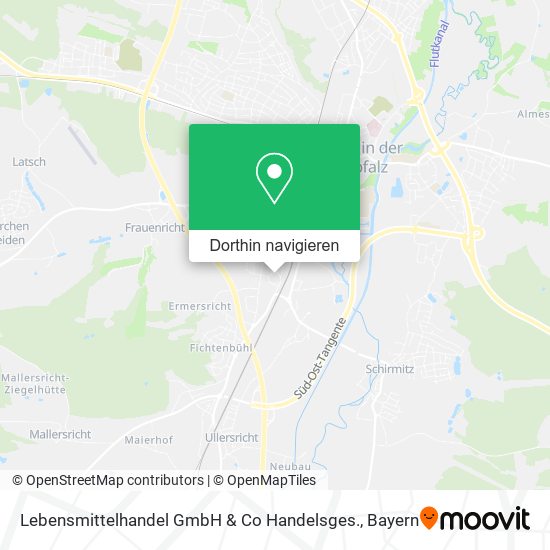 Lebensmittelhandel GmbH & Co Handelsges. Karte