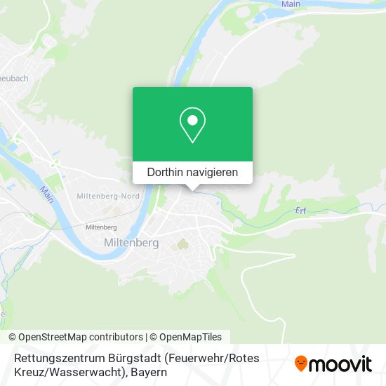Rettungszentrum Bürgstadt (Feuerwehr / Rotes Kreuz / Wasserwacht) Karte