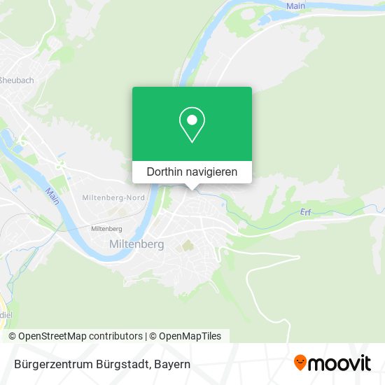 Bürgerzentrum Bürgstadt Karte
