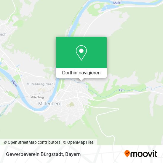 Gewerbeverein Bürgstadt Karte