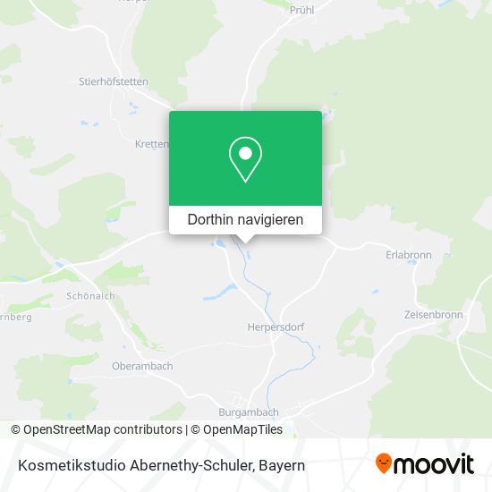 Kosmetikstudio Abernethy-Schuler Karte