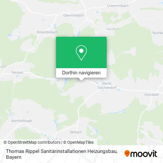 Thomas Rippel Sanitärinstallationen Heizungsbau Karte