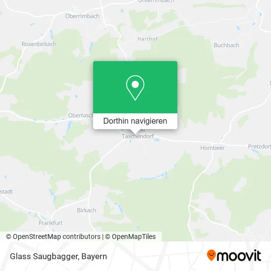 Glass Saugbagger Karte