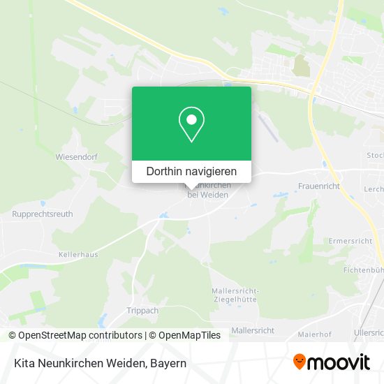 Kita Neunkirchen Weiden Karte