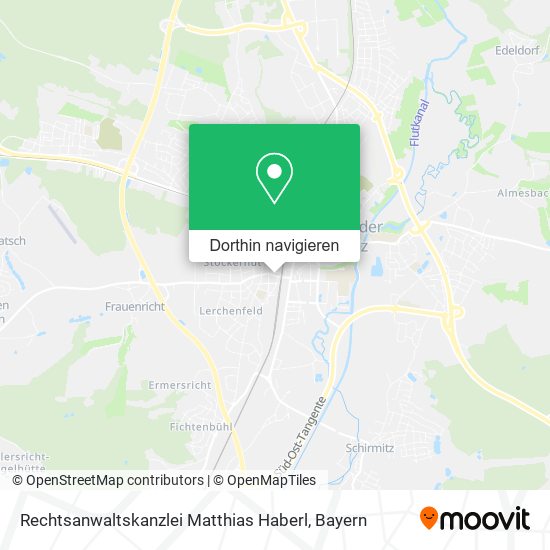 Rechtsanwaltskanzlei Matthias Haberl Karte